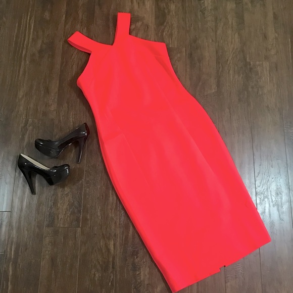 Big Sale‼️Ted Baker Neoprene Crossback Dress - Picture 6 of 9